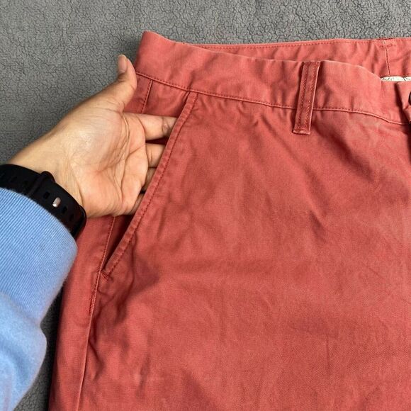 Bonobos Men's Tailored Stretch Chinos Size 34 x 32 Pink Pockets - Picture 12 of 16
